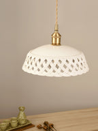 Rowenwyn Ceramic Pendant Light-Moonnatur
