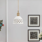 Rowenwyn Ceramic Pendant Light-Moonnatur