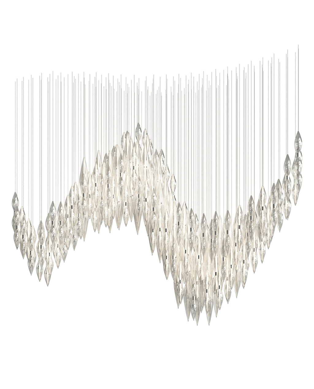 Uvelin Glass Chandelier-Moonnatur