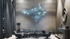 Uvelin Glass Chandelier-Moonnatur