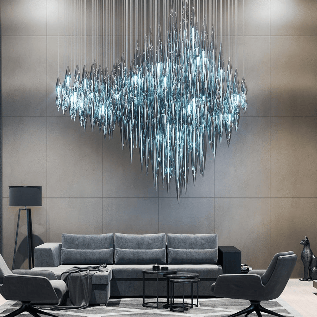 Uvelin Glass Chandelier-Moonnatur