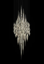 Uvelin Glass Chandelier-Moonnatur