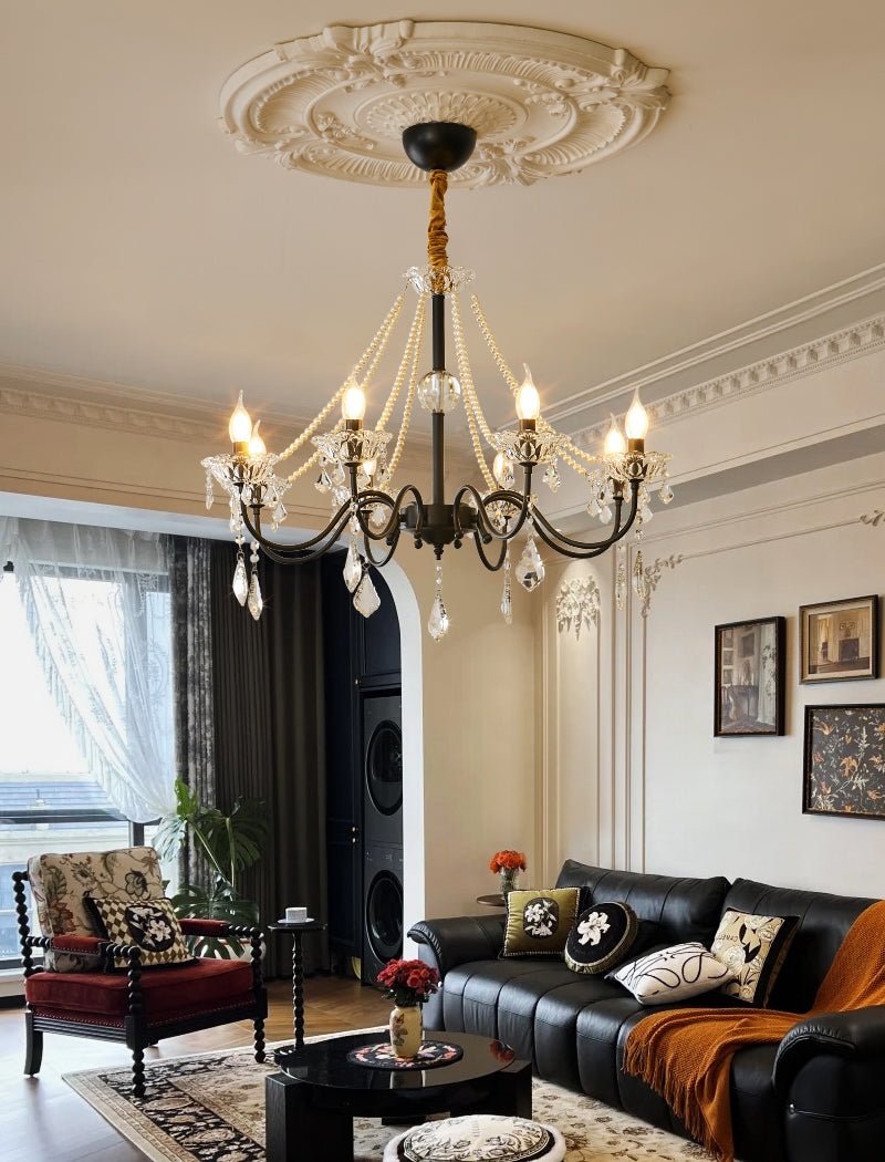 Savelle Crystal Chandelier-Moonnatur