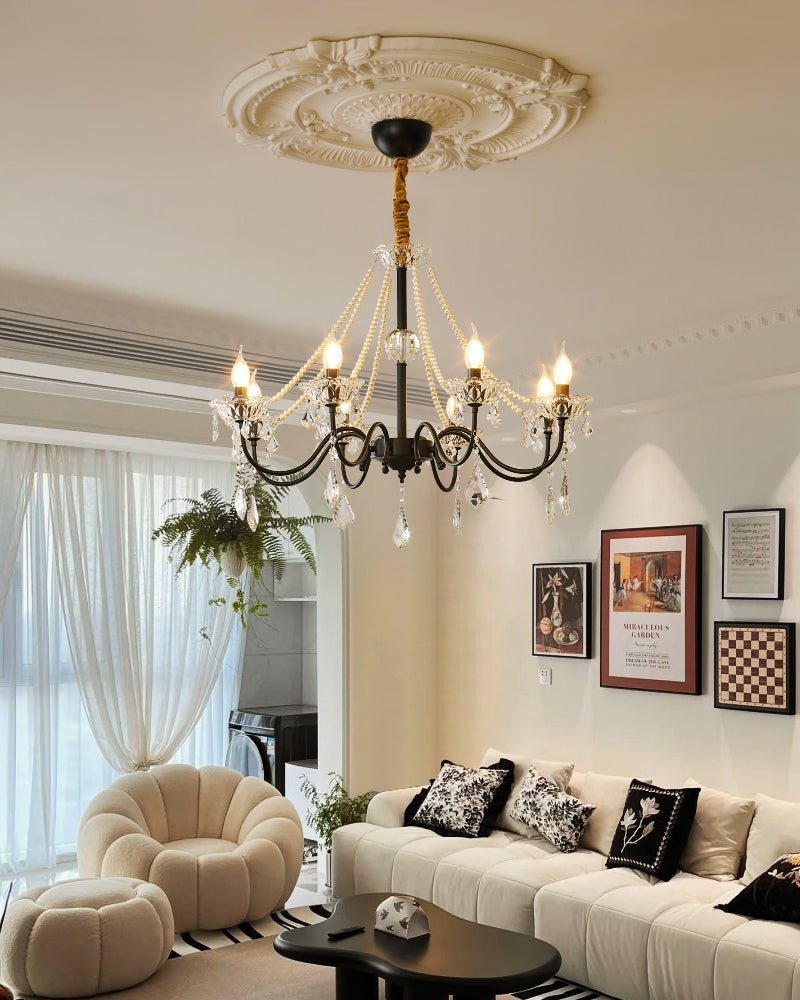 Savelle Crystal Chandelier-Moonnatur