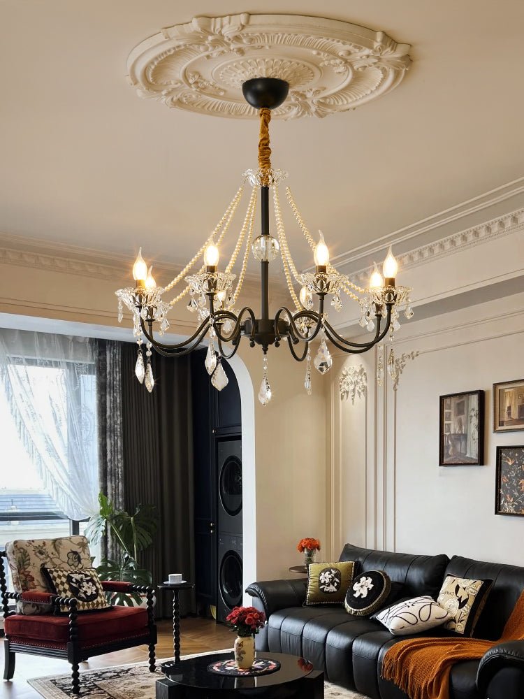 Savelle Crystal Chandelier-Moonnatur