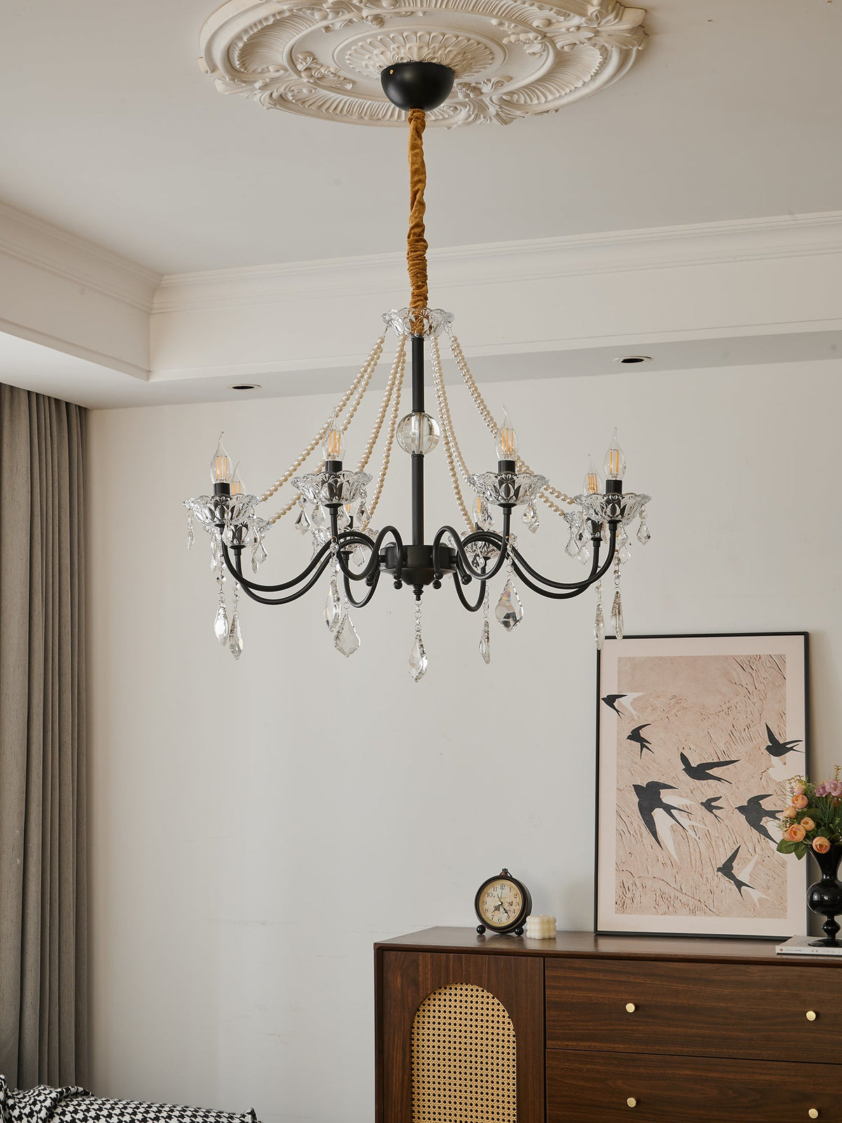 Savelle Crystal Chandelier-Moonnatur