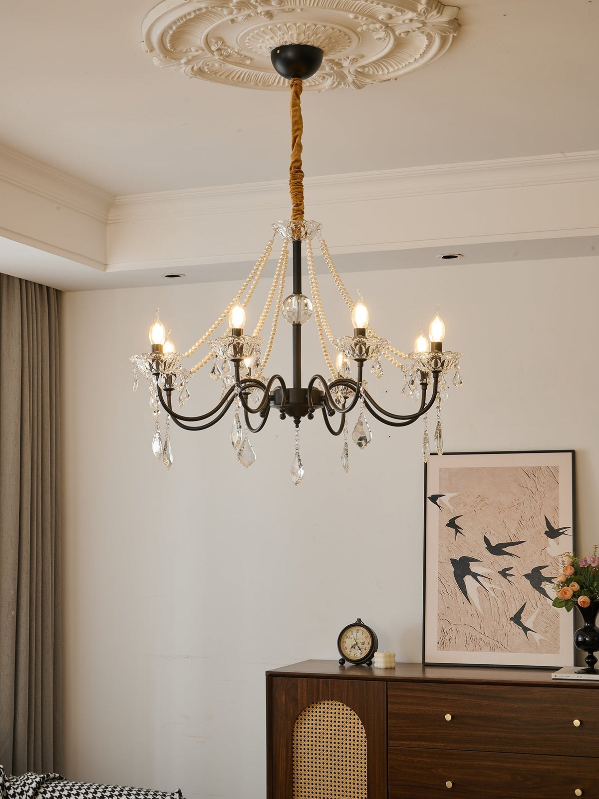 Savelle Crystal Chandelier-Moonnatur