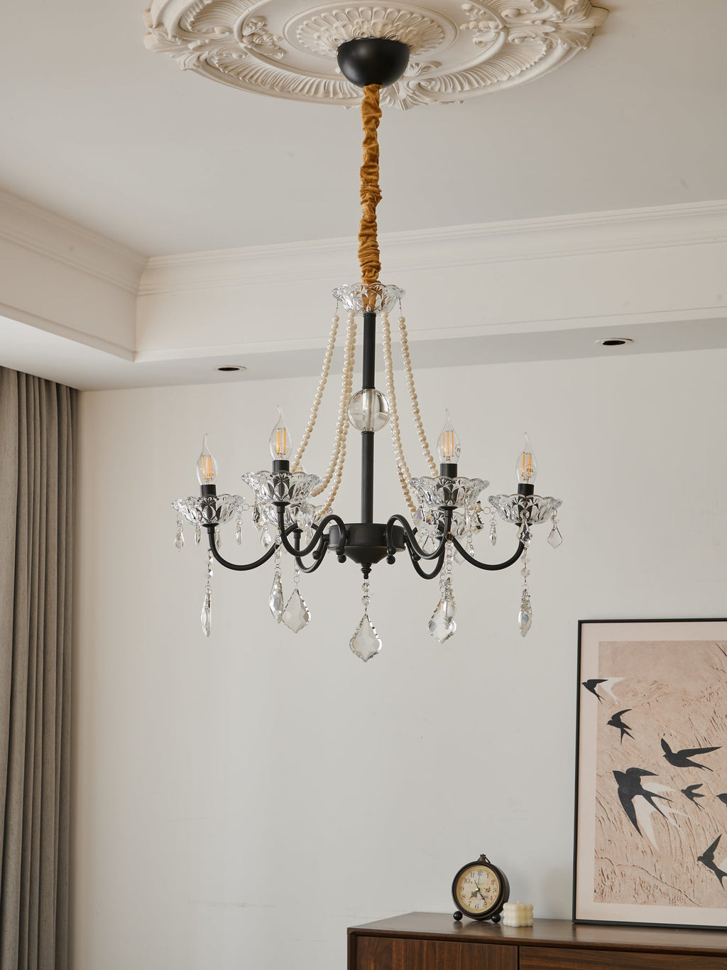 Savelle Crystal Chandelier-Moonnatur