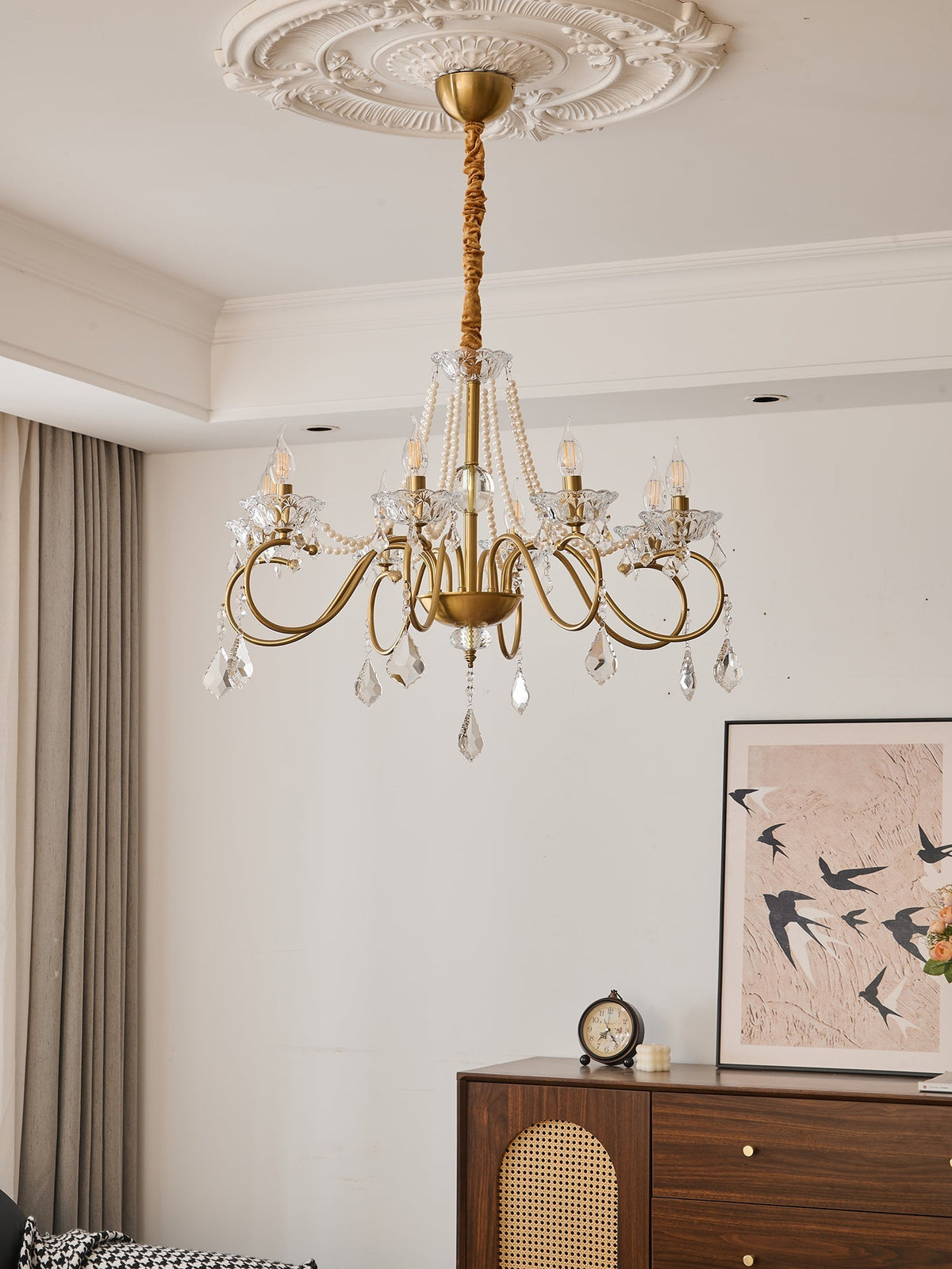 Ralora Crystal Chandelier-Moonnatur