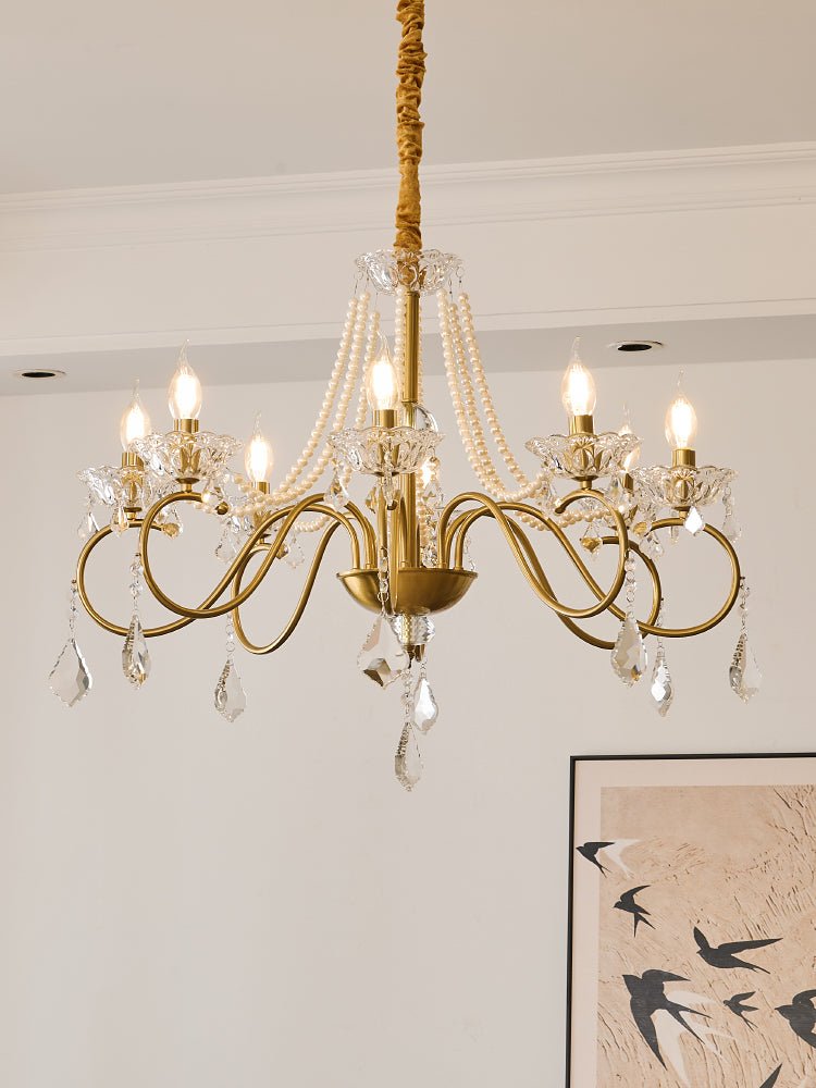 Ralora Crystal Chandelier-Moonnatur