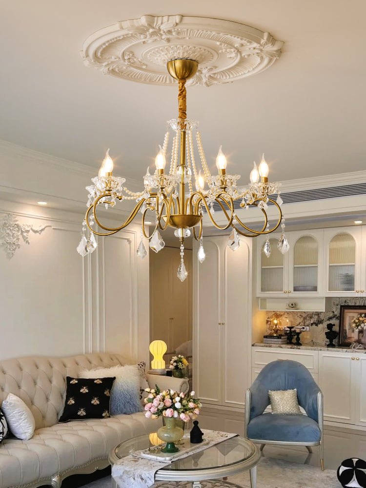 Ralora Crystal Chandelier-Moonnatur