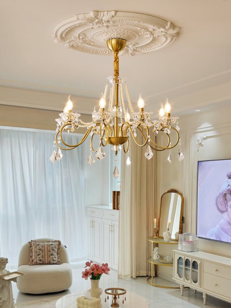 Ralora Crystal Chandelier-Moonnatur