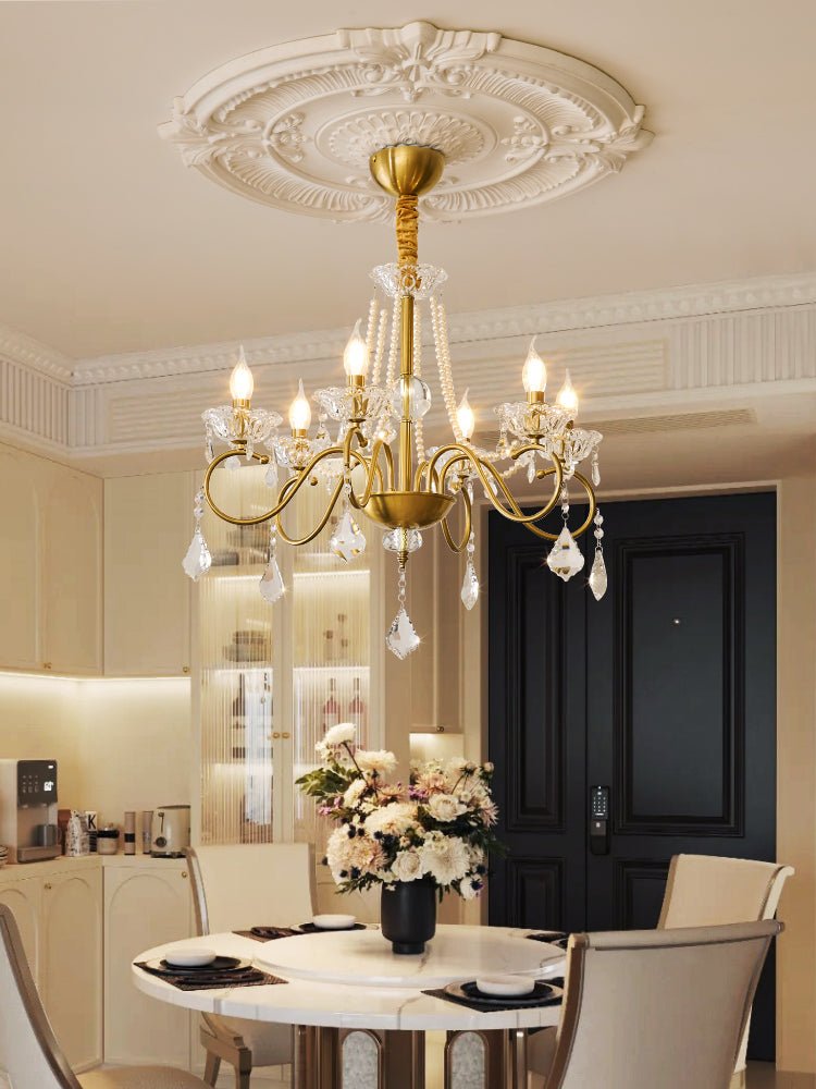 Ralora Crystal Chandelier-Moonnatur