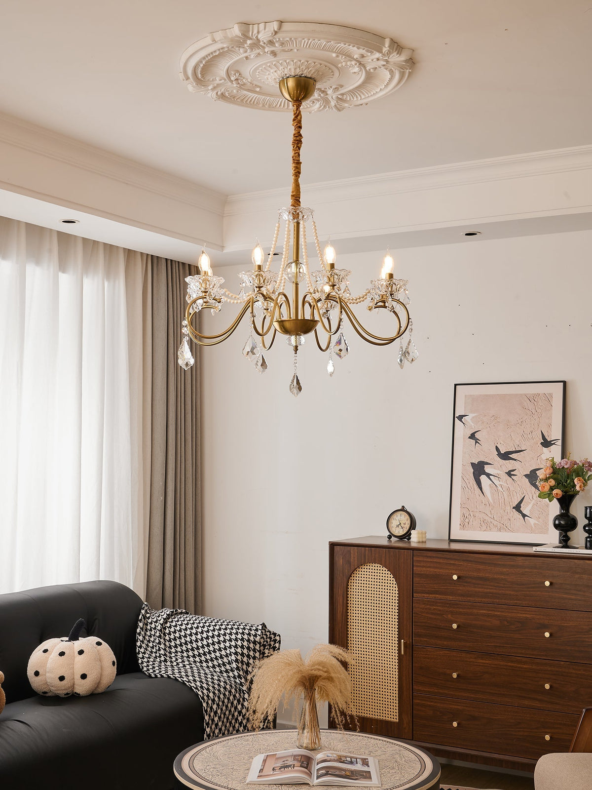 Ralora Crystal Chandelier-Moonnatur