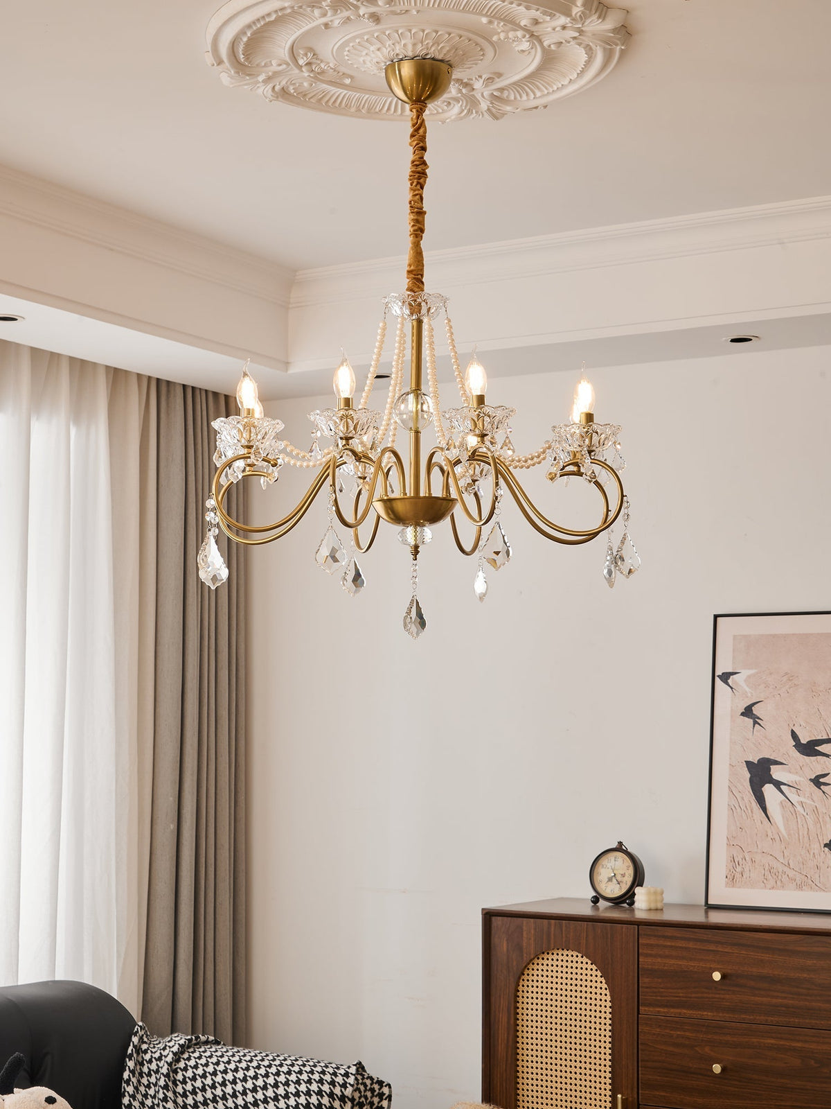 Ralora Crystal Chandelier-Moonnatur