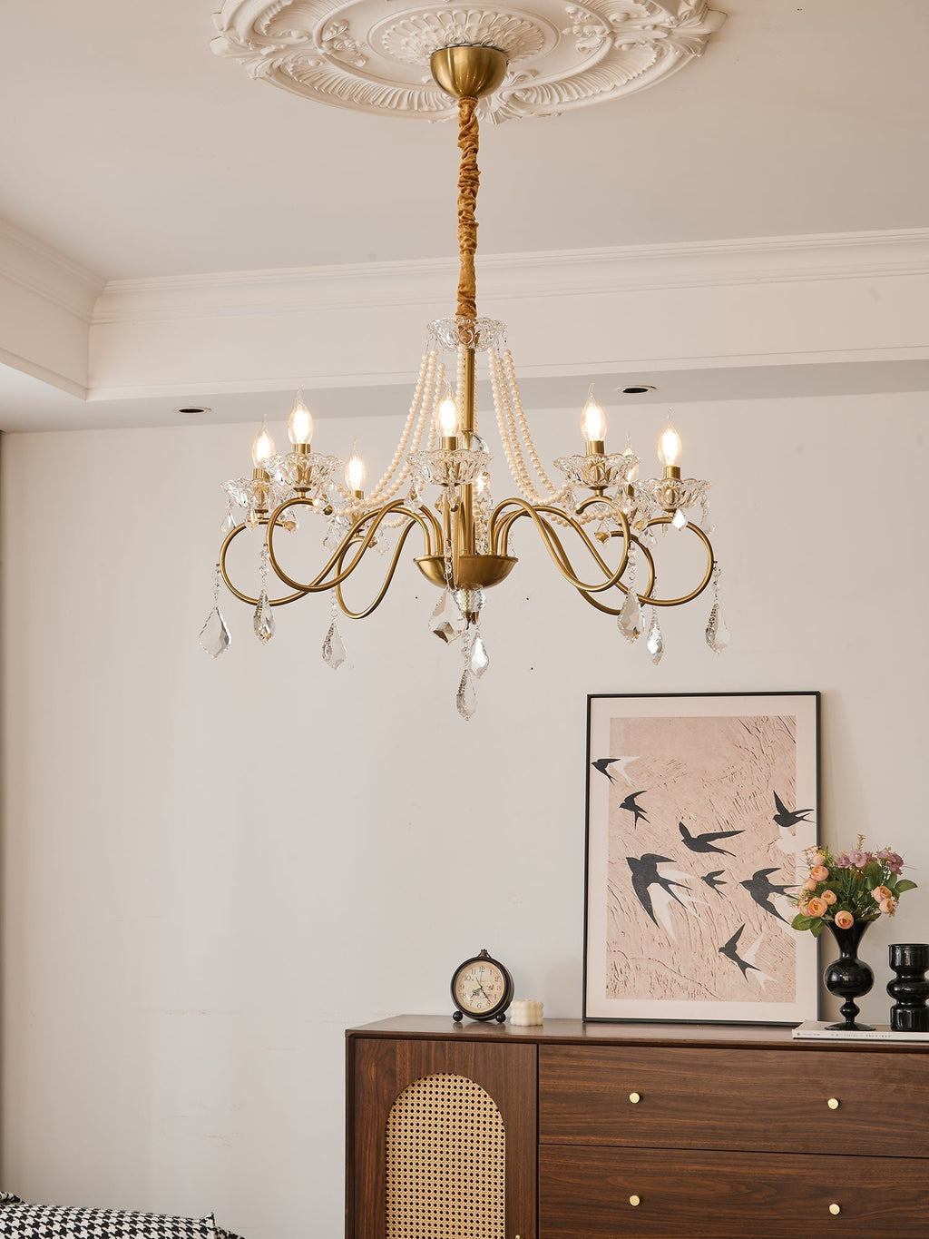 Ralora Crystal Chandelier-Moonnatur