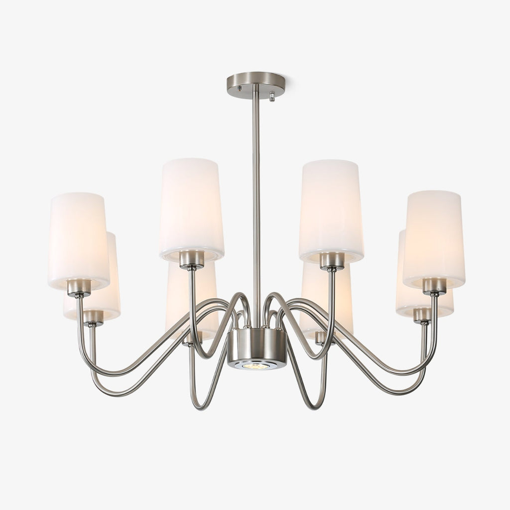 Samora Fabric Chandelier-Moonnatur