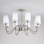Samora Fabric Chandelier-Moonnatur