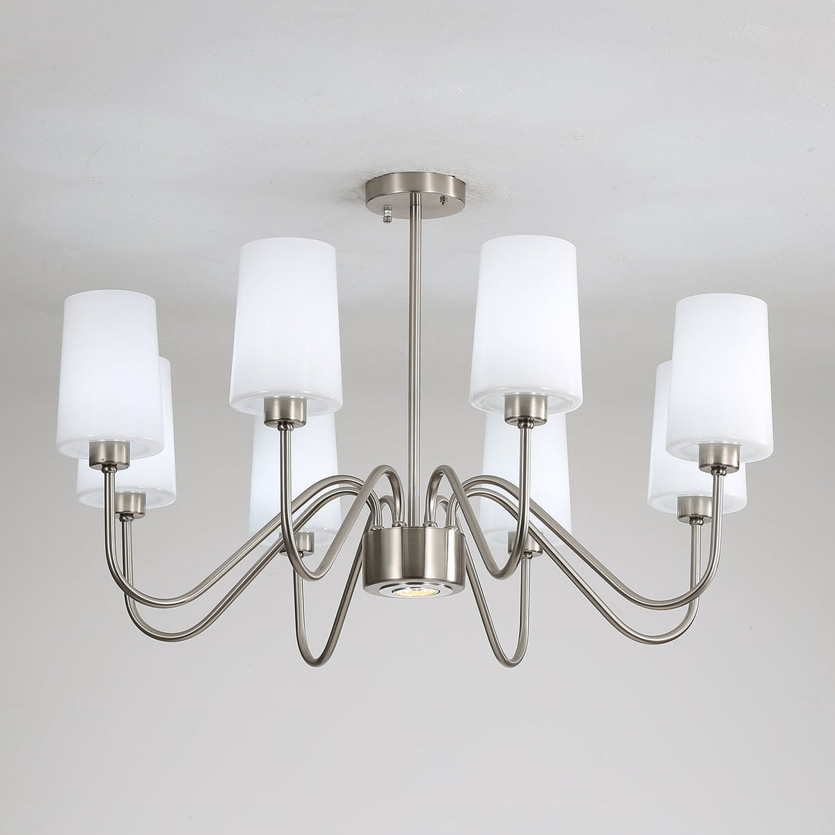 Samora Fabric Chandelier-Moonnatur