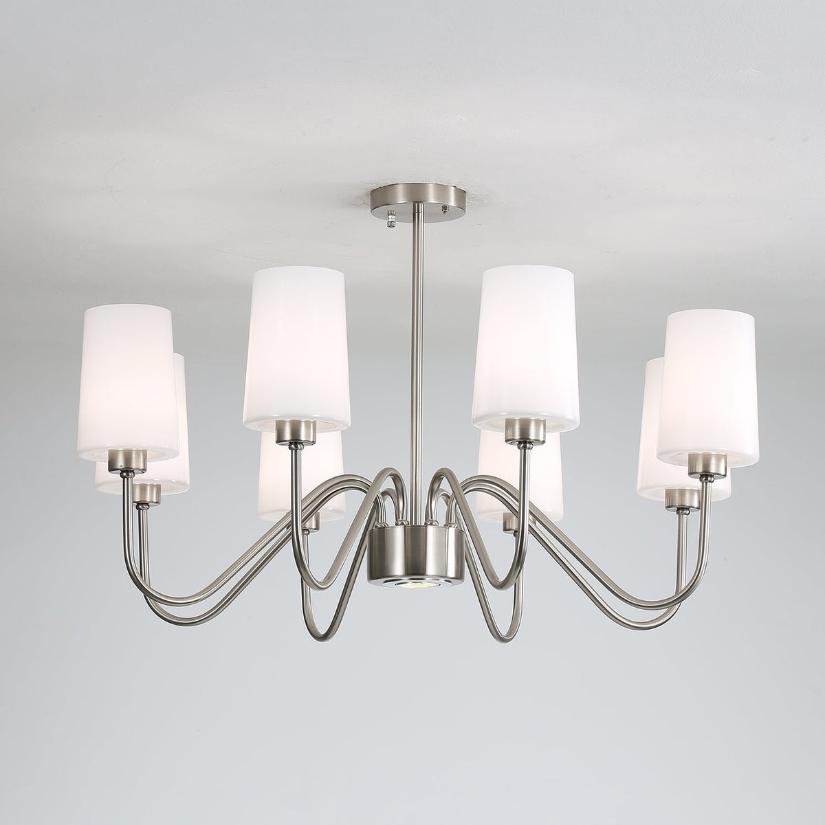 Samora Fabric Chandelier-Moonnatur