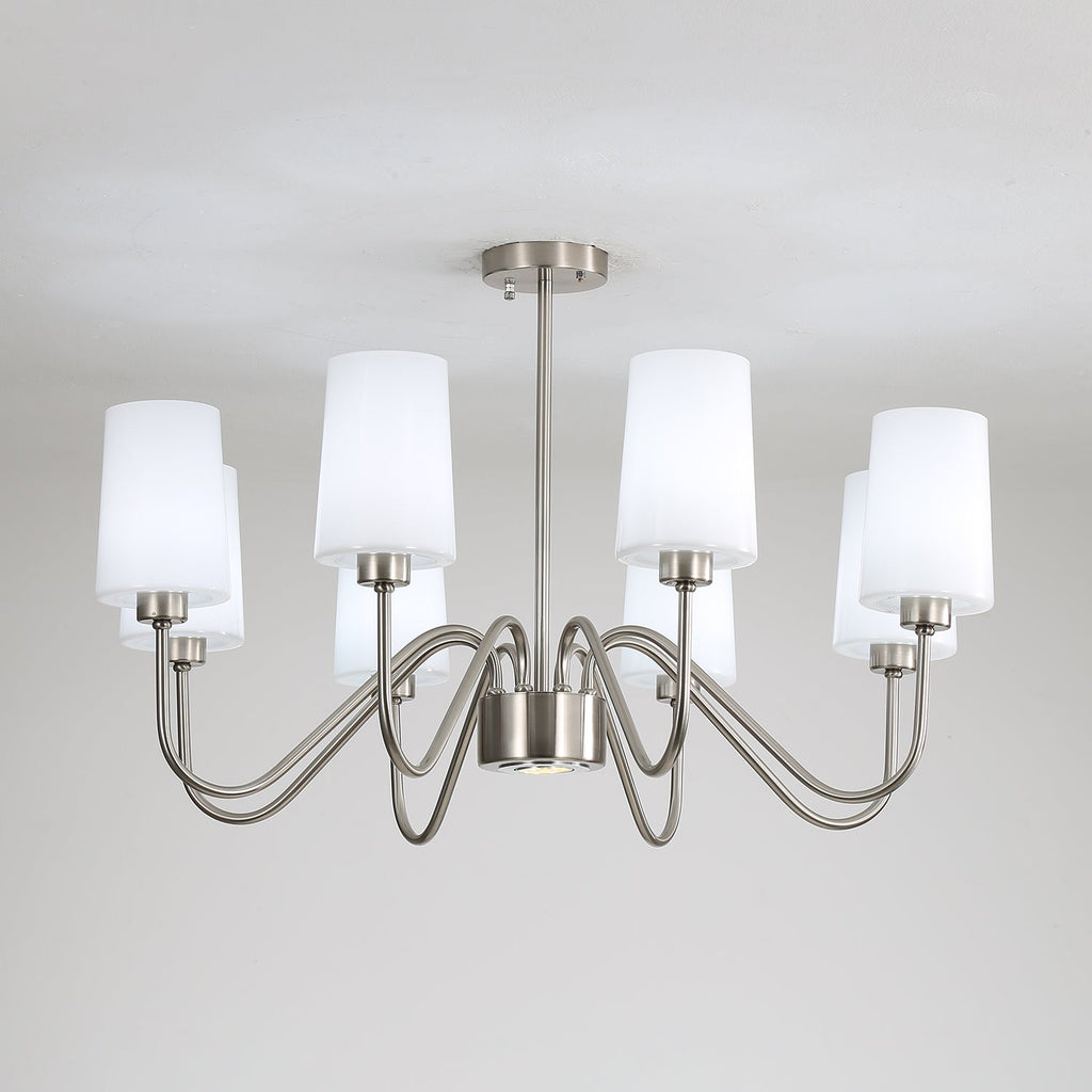 Samora Fabric Chandelier-Moonnatur