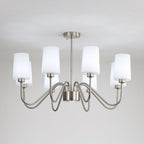 Samora Fabric Chandelier-Moonnatur