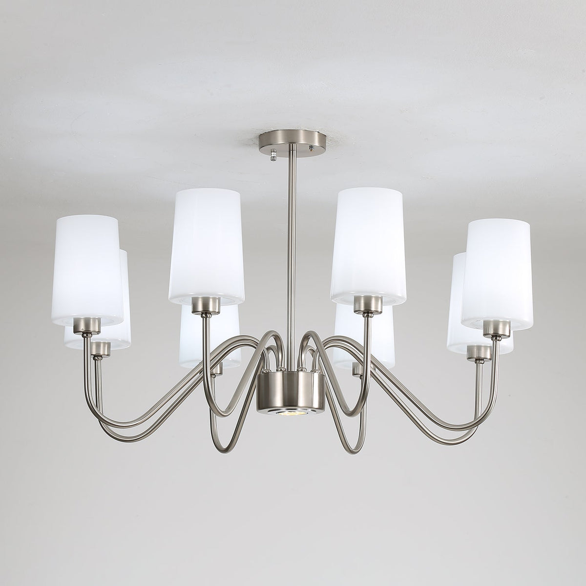 Samora Fabric Chandelier-Moonnatur