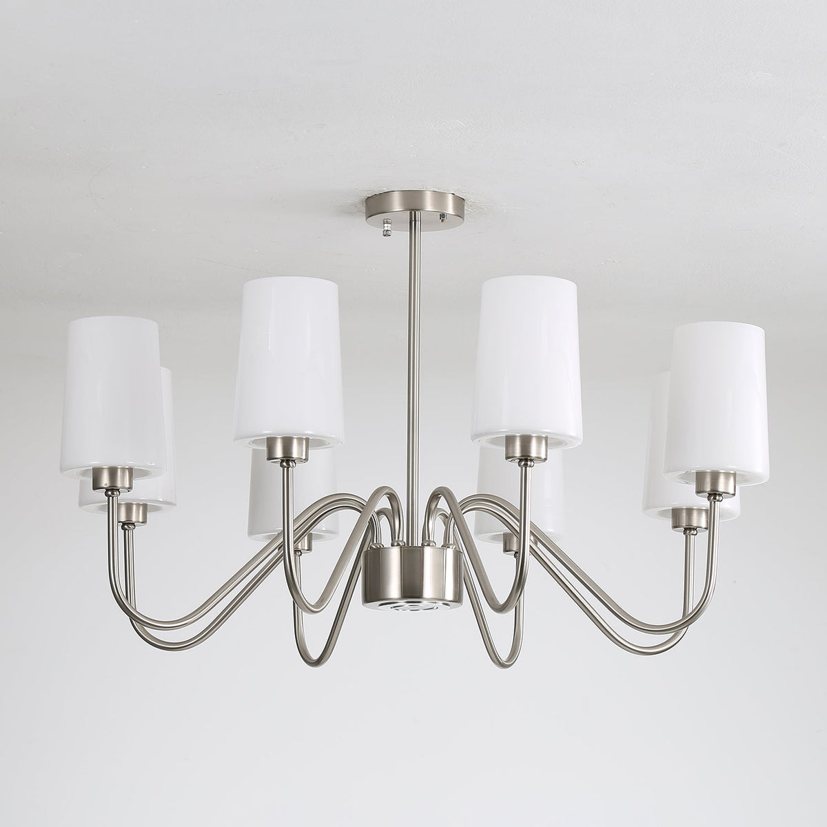 Samora Fabric Chandelier-Moonnatur