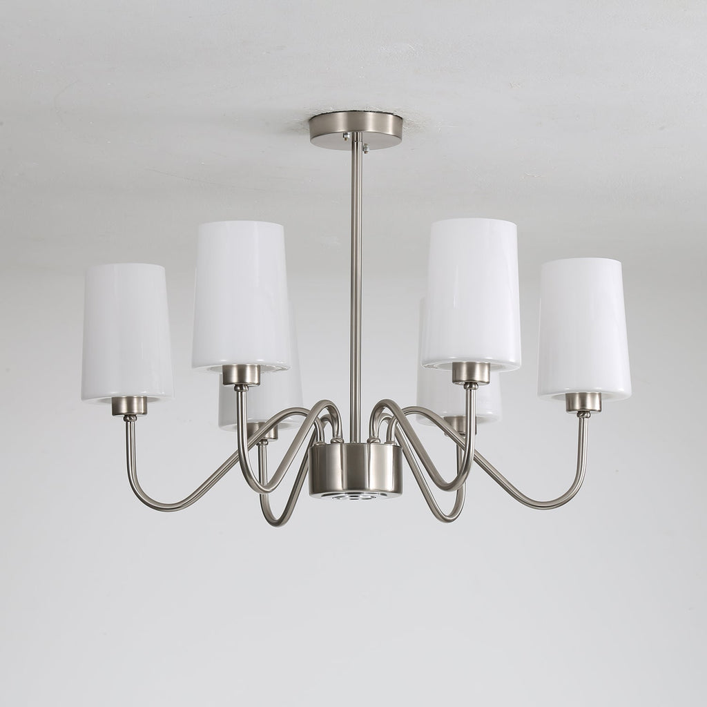 Samora Fabric Chandelier-Moonnatur