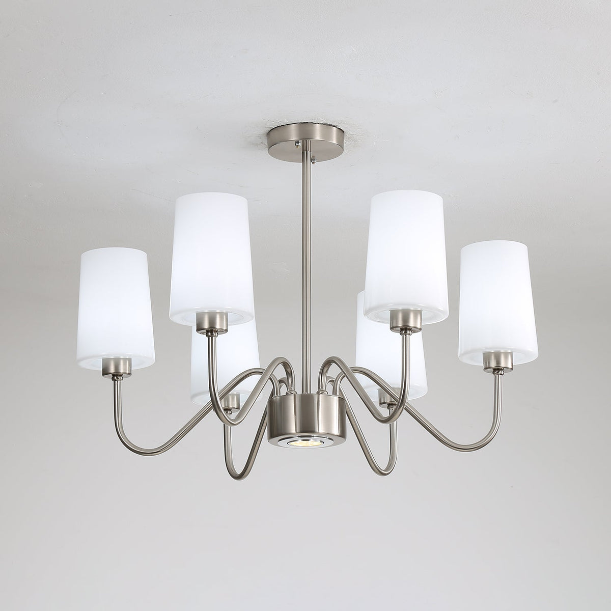 Samora Fabric Chandelier-Moonnatur