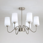 Samora Fabric Chandelier-Moonnatur