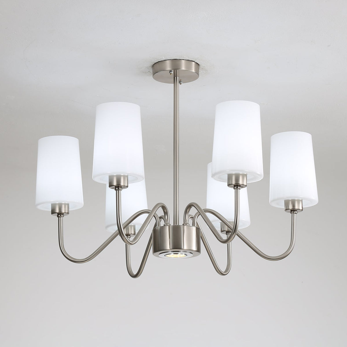 Samora Fabric Chandelier-Moonnatur