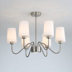 Samora Fabric Chandelier-Moonnatur