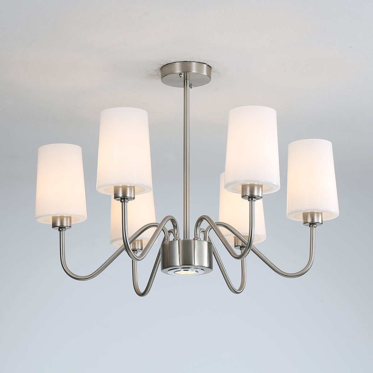 Samora Fabric Chandelier-Moonnatur
