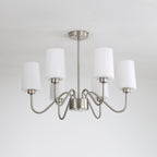 Samora Fabric Chandelier-Moonnatur