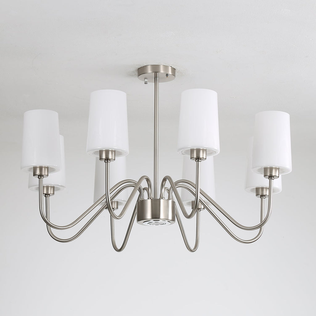Samora Fabric Chandelier-Moonnatur