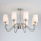 Samora Fabric Chandelier-Moonnatur