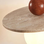 Darnelora Travertine Pendant Light-Moonnatur