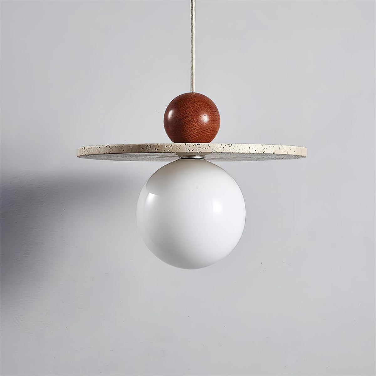 Darnelora Travertine Pendant Light-Moonnatur