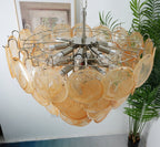 Verdenune Glass Chandelier-Moonnatur