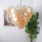 Verdenune Glass Chandelier-Moonnatur