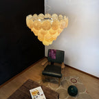 Verdenune Glass Chandelier-Moonnatur