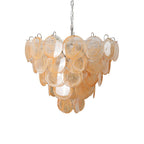 Verdenune Glass Chandelier-Moonnatur