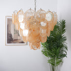 Verdenune Glass Chandelier-Moonnatur