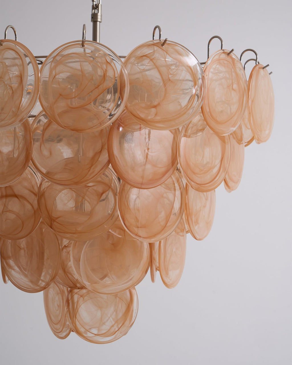 Verdenune Glass Chandelier-Moonnatur