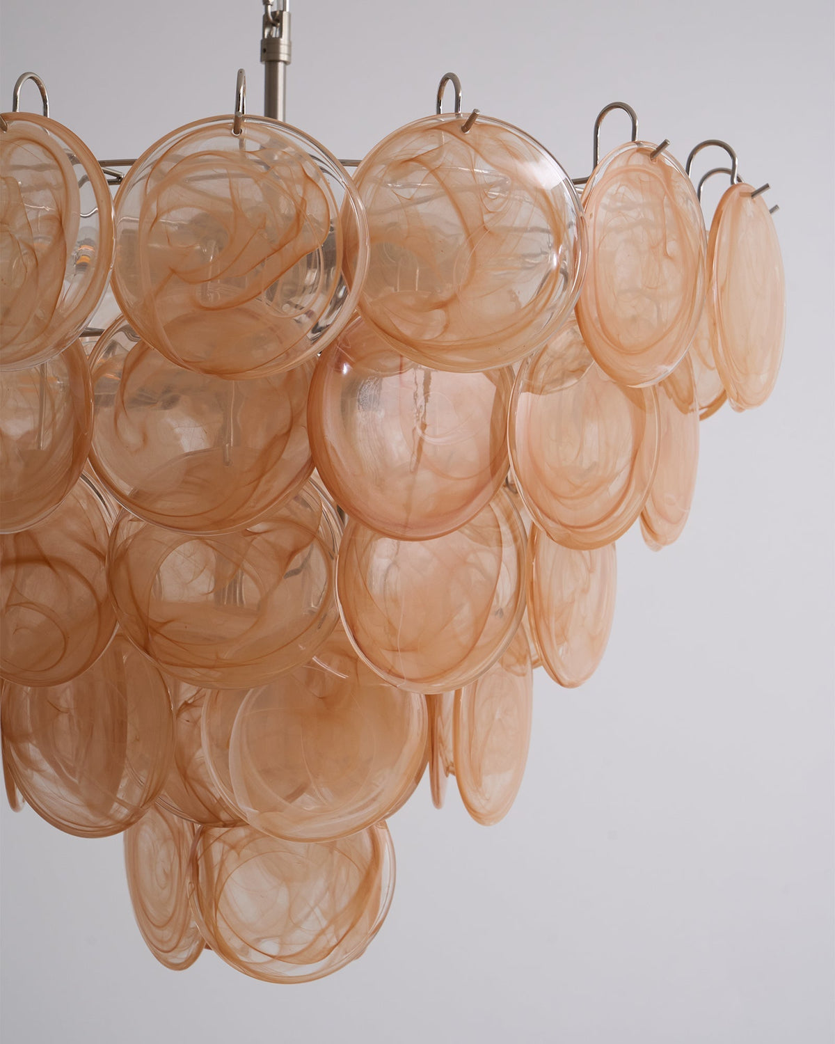 Verdenune Glass Chandelier-Moonnatur