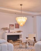 Verdenune Glass Chandelier-Moonnatur