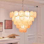 Verdenune Glass Chandelier-Moonnatur