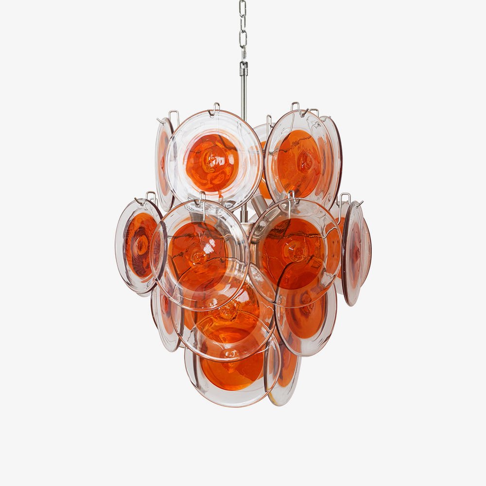 Carnelash Glass Chandelier-Moonnatur