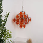 Carnelash Glass Chandelier-Moonnatur